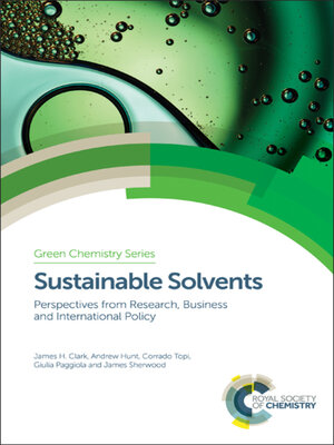 cover image of Sustainable Solvents